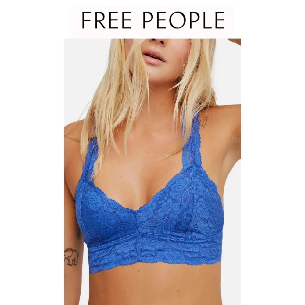 Free People Galloon Lace Racerback Bra